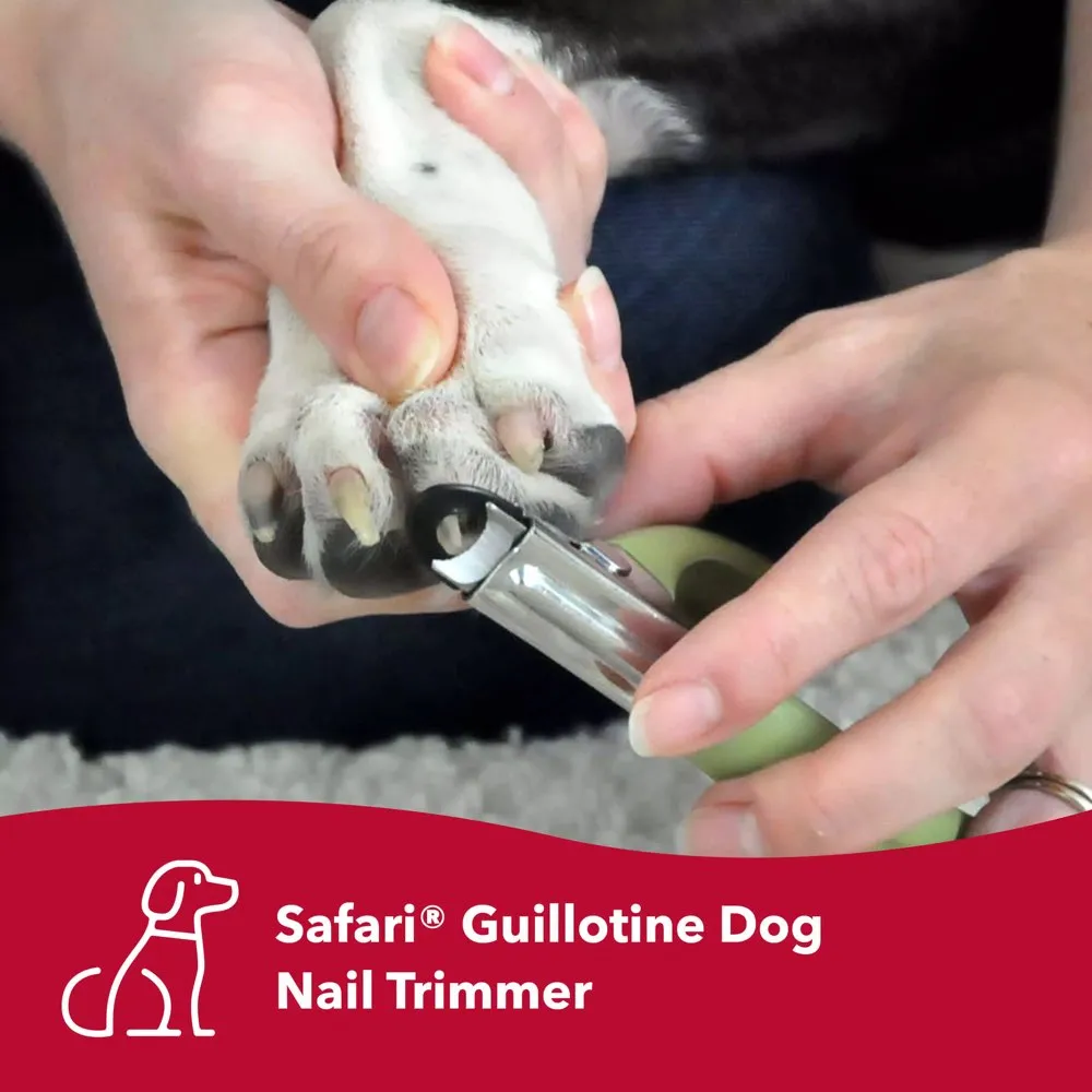 18% OFF: Safari Stainless Steel Guillotine Dog Nail Trimmer (Small)