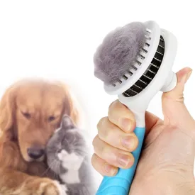 1pc Pet Comb Stainless Needle Ergonomic Pet Grooming Comb Pet Hair Comb For Cat Dog Pet Supplies