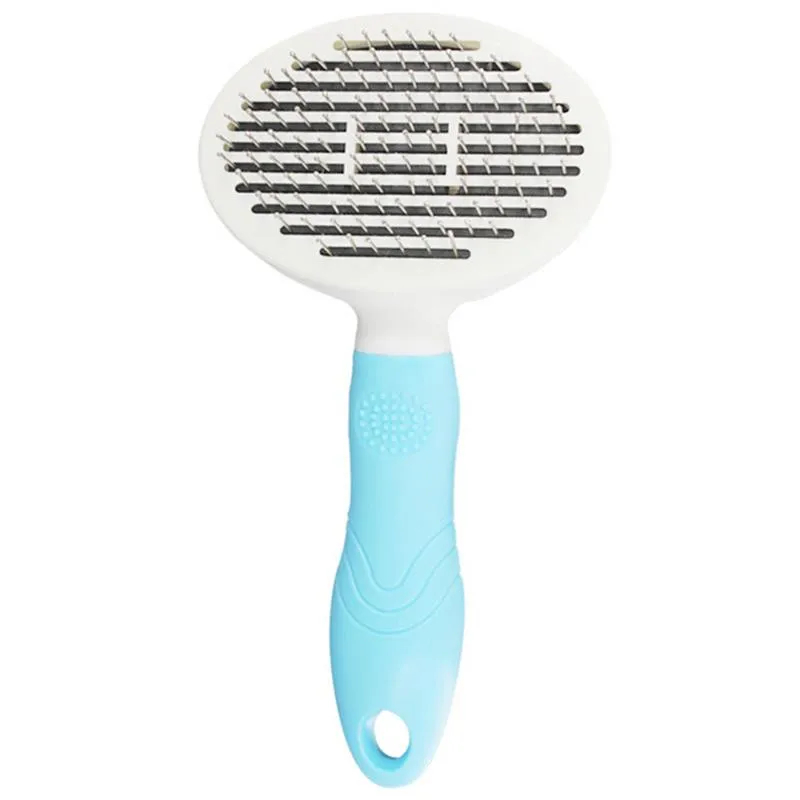 1pc Pet Comb Stainless Needle Ergonomic Pet Grooming Comb Pet Hair Comb For Cat Dog Pet Supplies