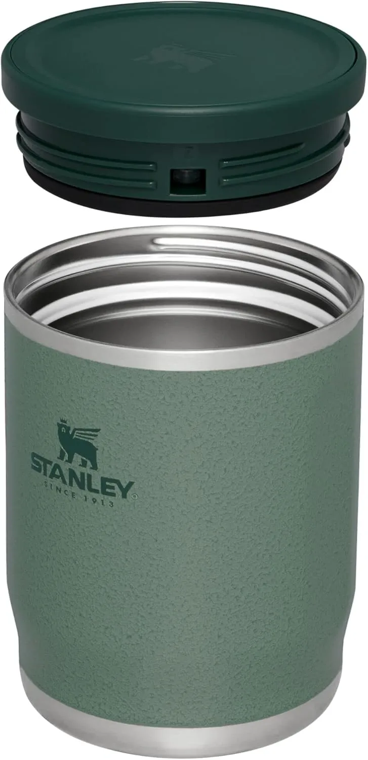 Adventure To-Go Food Jar | Vacuum Insulated Thermos Food Container | Wide Mouth Screw On Lid | Packable for Travel | Stainless Steel with Leakproof Lid | BPA-Free