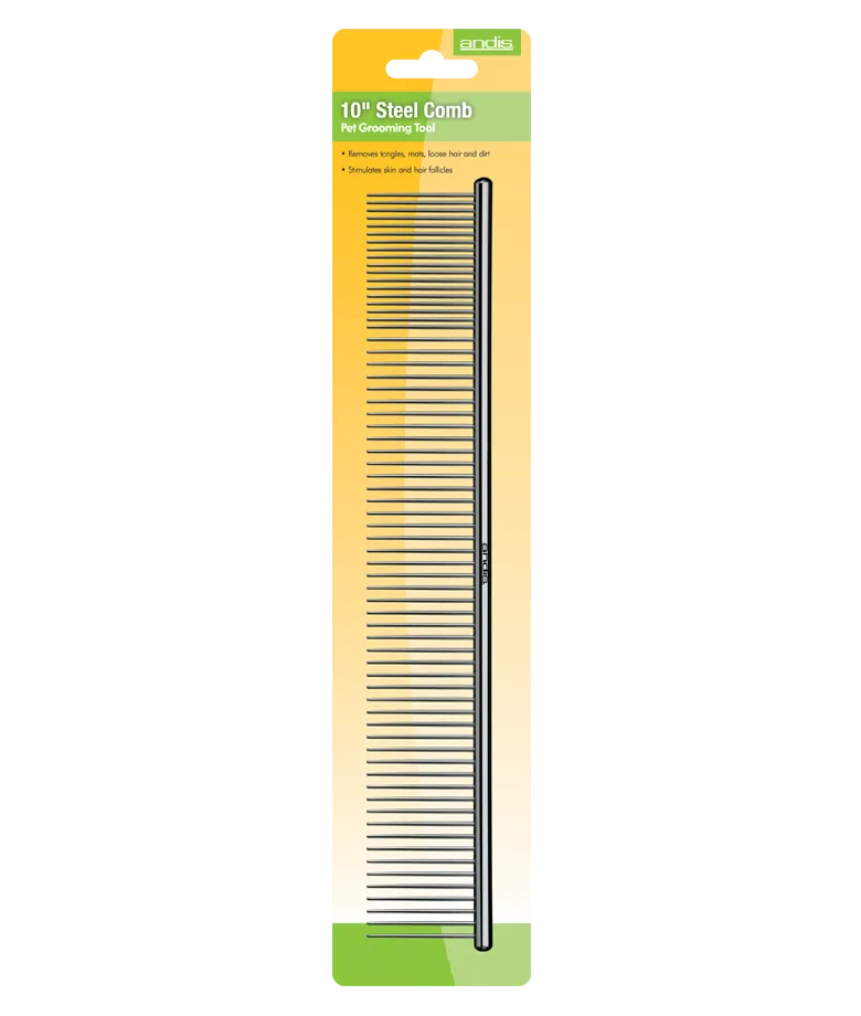 Andis 10" Steel Comb