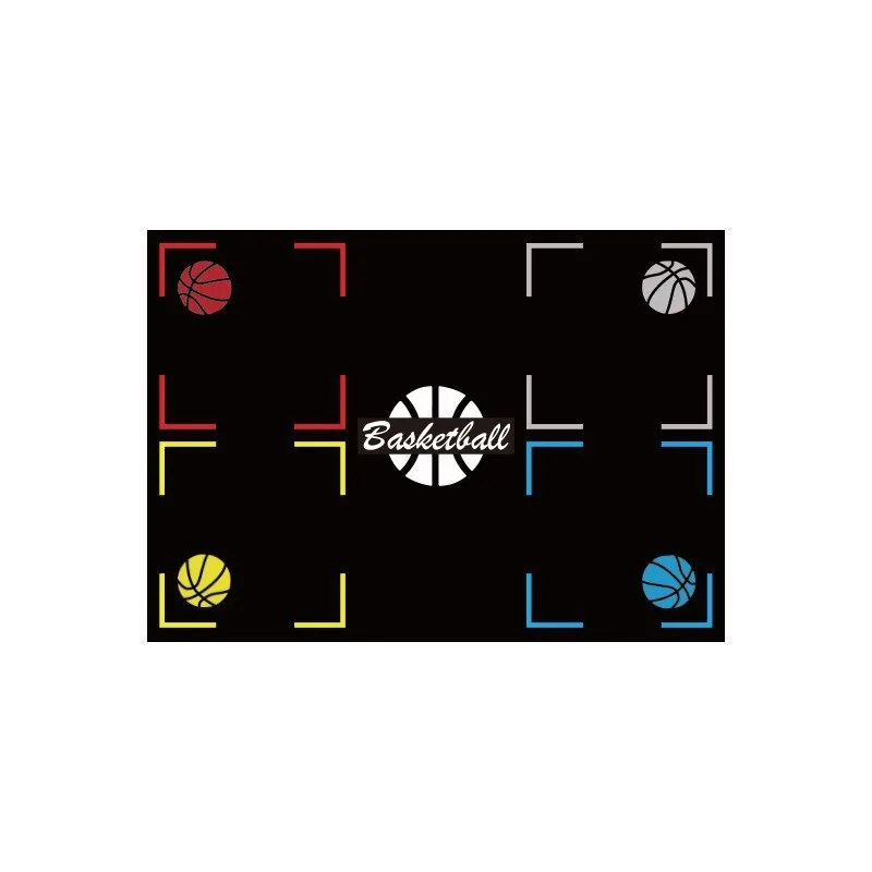 Basketball Training Mat Indoor Step Positioning Step Point Control Ball Step Mat Indoor Ball Control Training Dribbling Drill Thickening