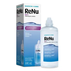 Bausch & Lomb ReNu MPS Multi-Purpose Contact Lens Solution - 240 ml