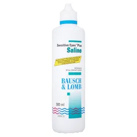 Bausch & Lomb Sensitive Eyes Saline Solution 500ml (A)