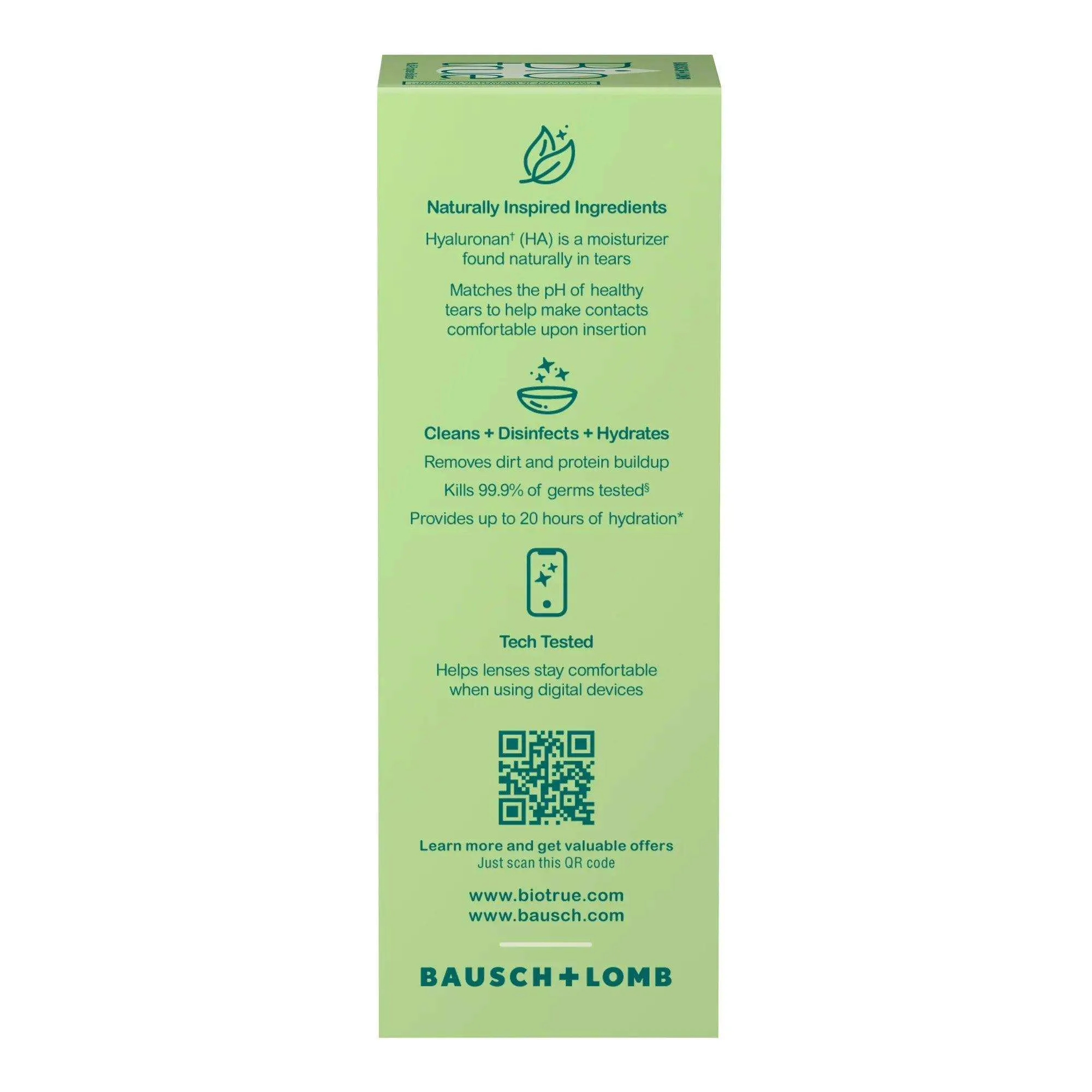 Bausch   Lomb Biotrue Multi-Purpose Contact Lens Solution Travel Size - 2 oz