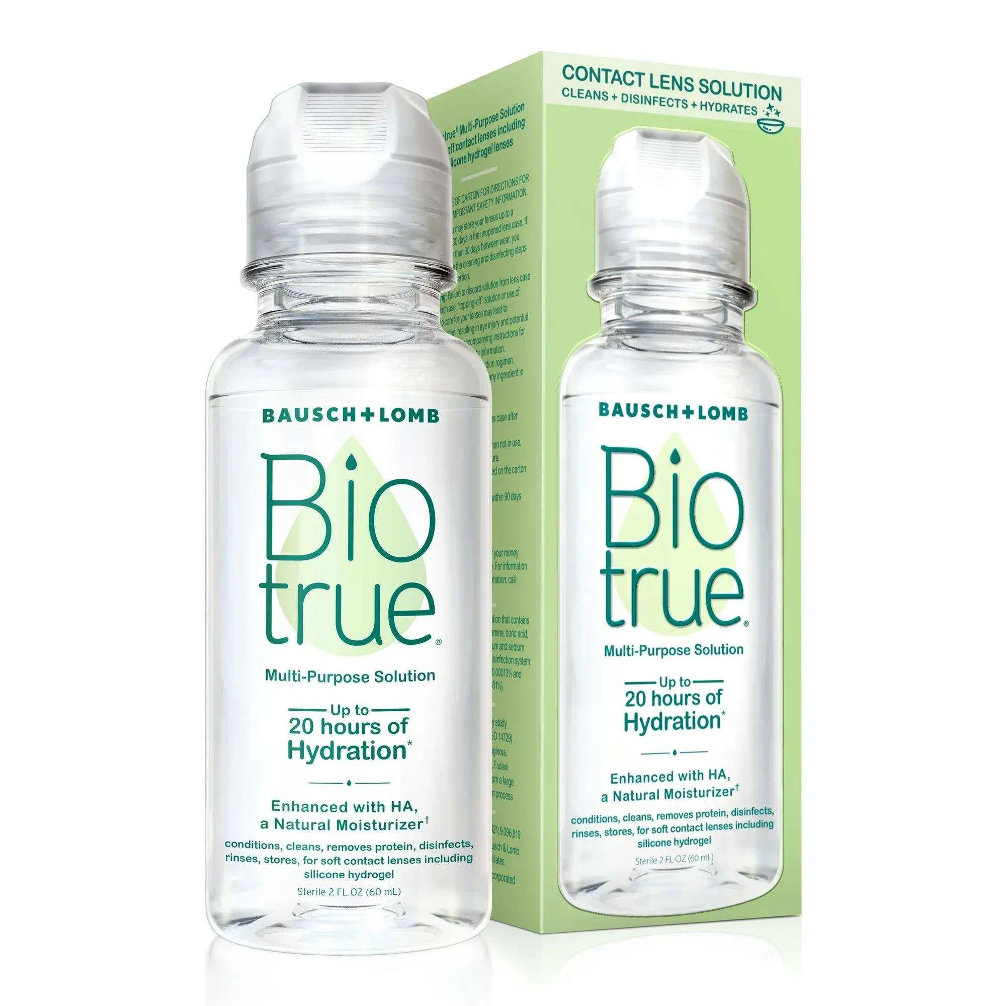 Bausch   Lomb Biotrue Multi-Purpose Contact Lens Solution Travel Size - 2 oz
