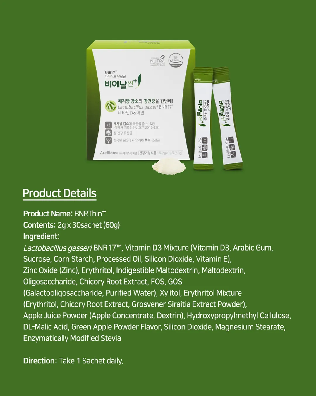 BNRThin  Diet Probiotics