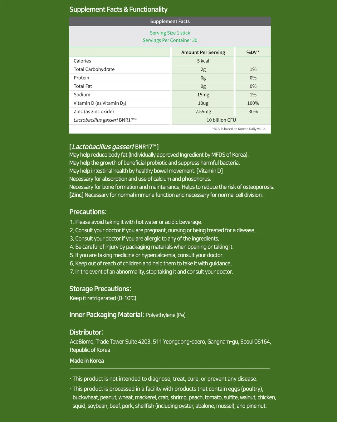 BNRThin  Diet Probiotics