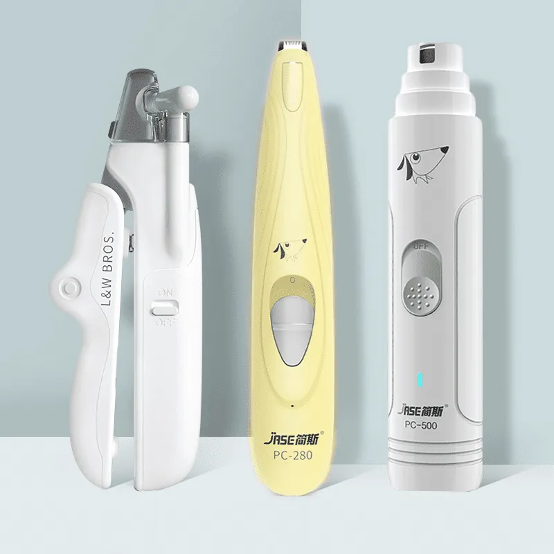 BrightClip Pet Nail Clippers: Professional Trimmer Tool with LED Light for Dogs and Cats - The Nevermore Grooming Supplies