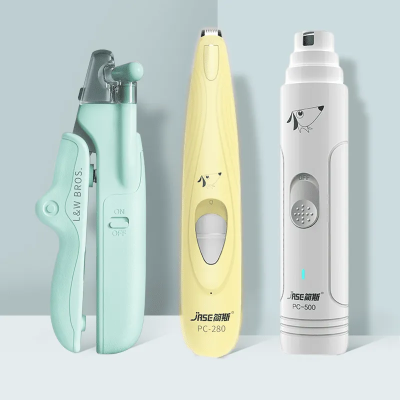 BrightClip Pet Nail Clippers: Professional Trimmer Tool with LED Light for Dogs and Cats - The Nevermore Grooming Supplies