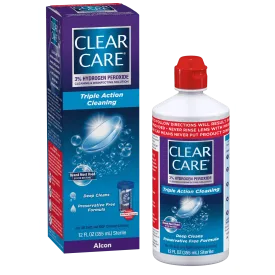 Clear Care Plus HydraGlyde Cleaning and Disinfecting Solution - 12 oz