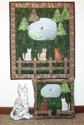 Curious Cats Quilt Pattern AV-104 - Paper Pattern