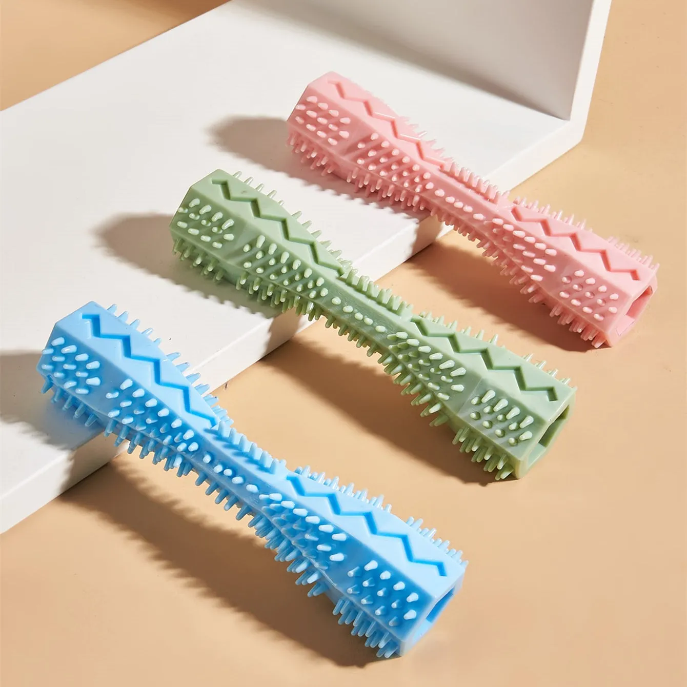 Dog Chewing Toothbrush