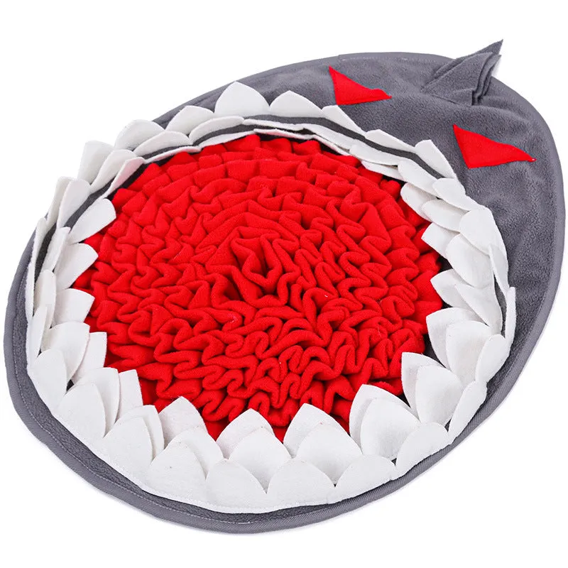 Dog Sniffing Mat Dog Puzzle Toy Pet Snack Feeding Mat