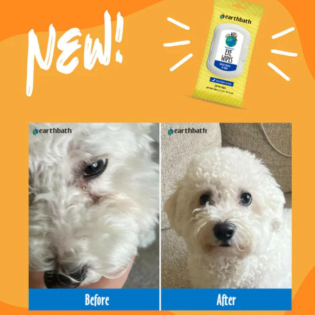 Earthbath Hypoallergenic Witch Hazel & Aloe Eye for Dog & Cats (30 ct)