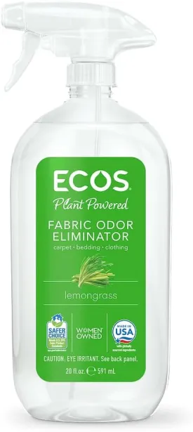 ECOS Breeze Lemongrass Fabric Refresher & Odor Eliminator, 20 fl. oz.