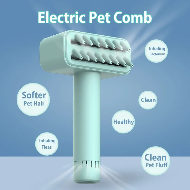 Electric Dog Vacuum Comb