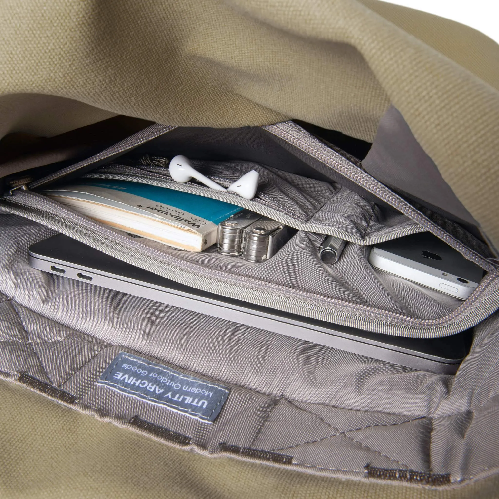 Fold Rolltop Backpack Small 16L Clay