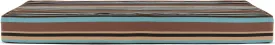 Furhaven Water-Resistant Memory Foam Dog Bed for Large/Medium Dogs w/ Removable Washable Cover, For Dogs Up to 55 lbs - Indoor/Outdoor Striped Print Mattress - Striped Espresso, Large