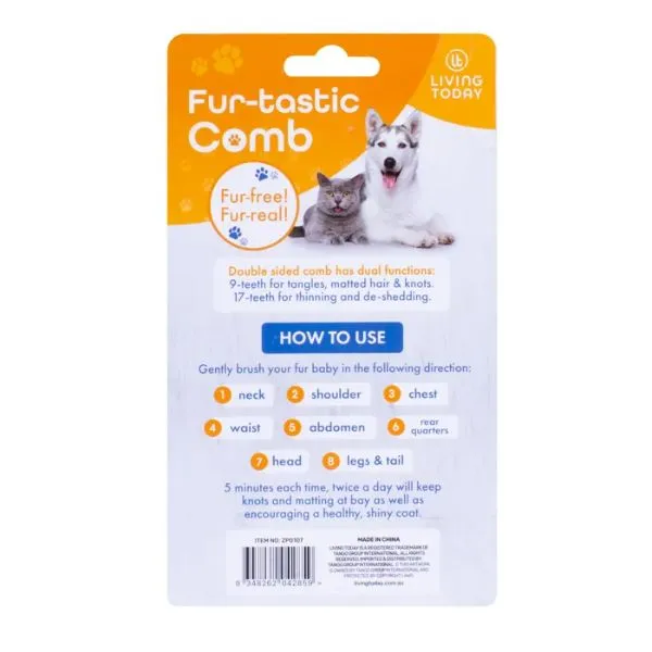 Furtastic Comb Grooming Tool