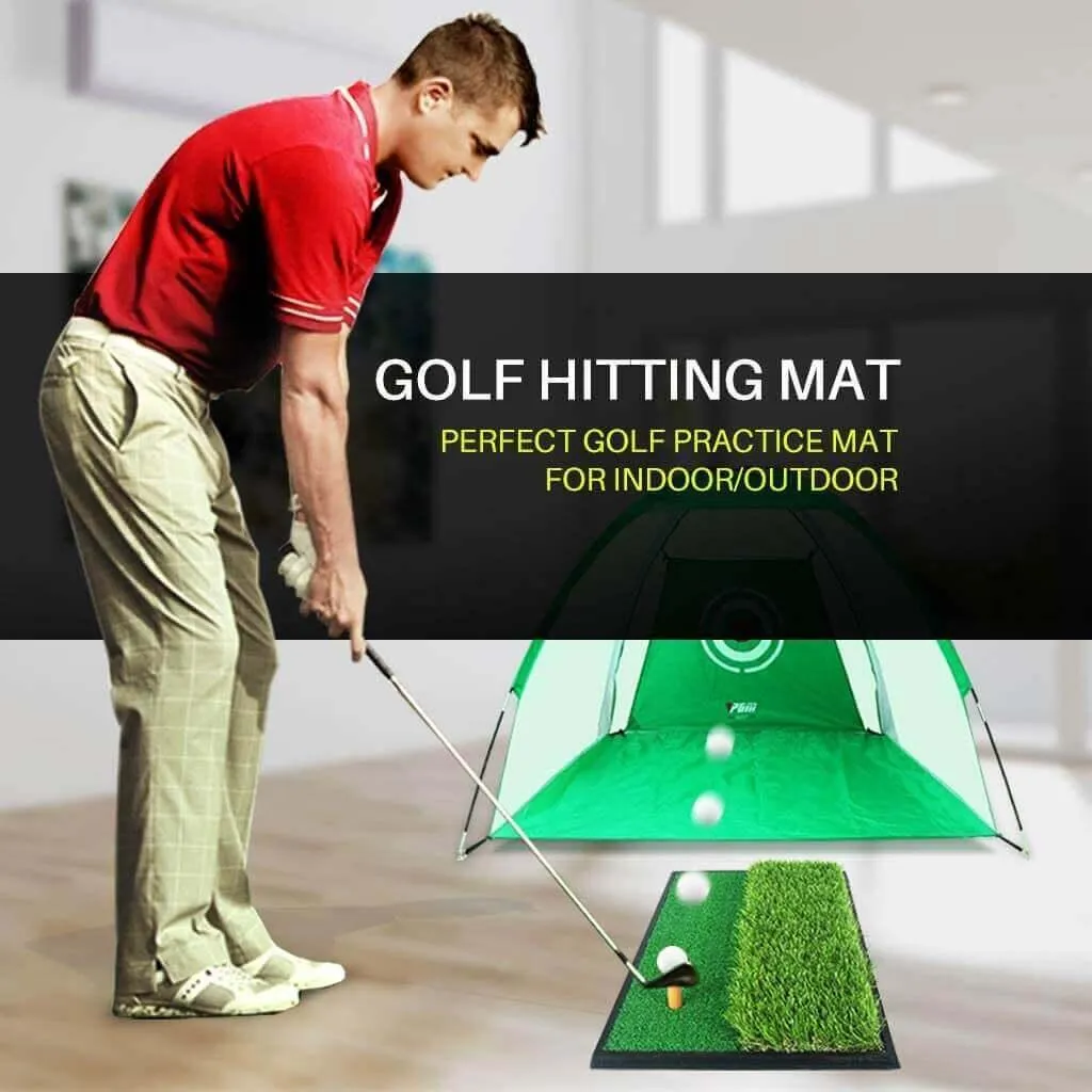 Golfedge Golf Turf Practice Mat for Driving Hitting Chipping