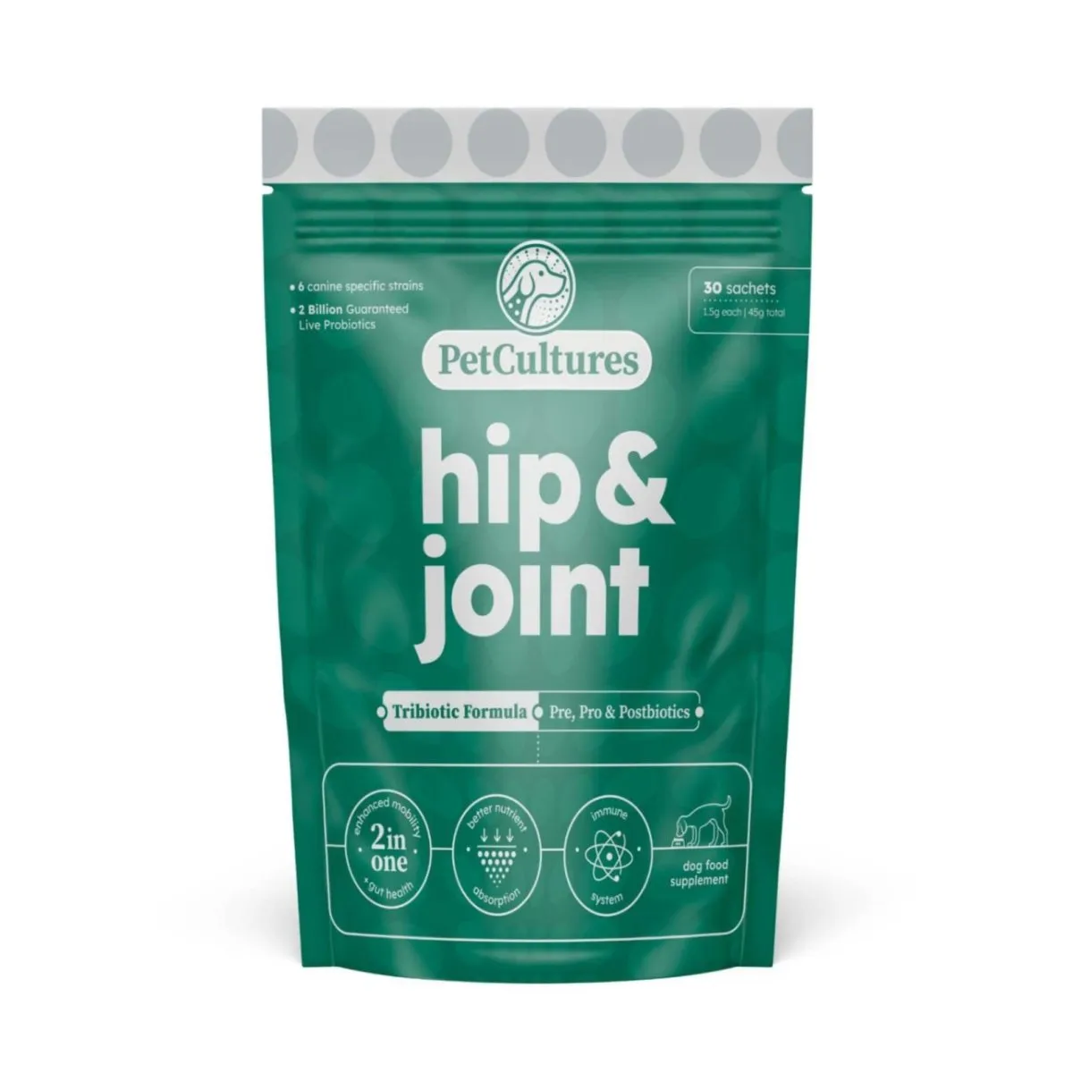 Hip & Joint Formula with Glucosamine and Probiotics | Pro Formula