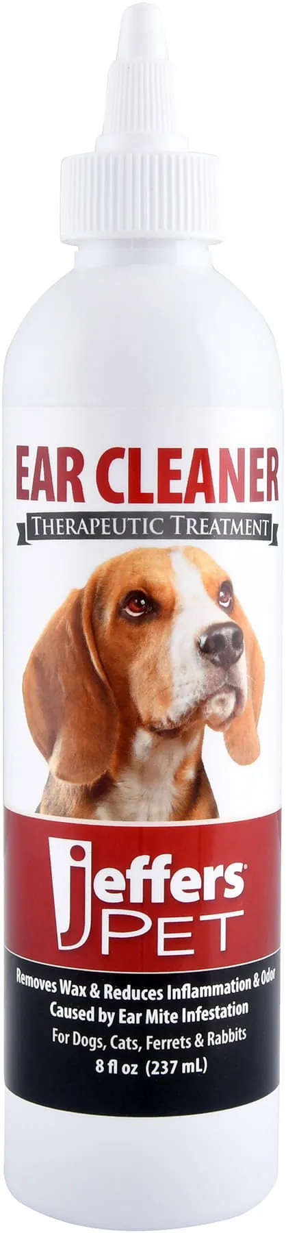 Jeffers Pet Ear Cleaner Therapeutic Treatment Solution