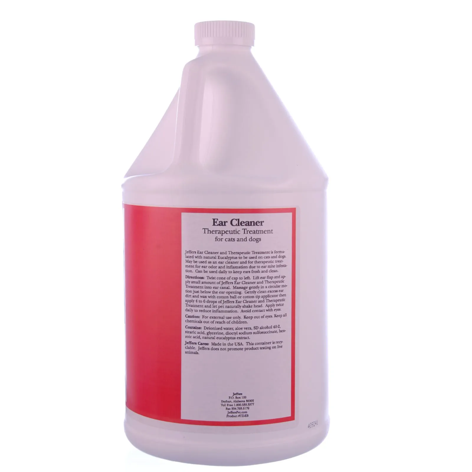 Jeffers Pet Ear Cleaner Therapeutic Treatment Solution