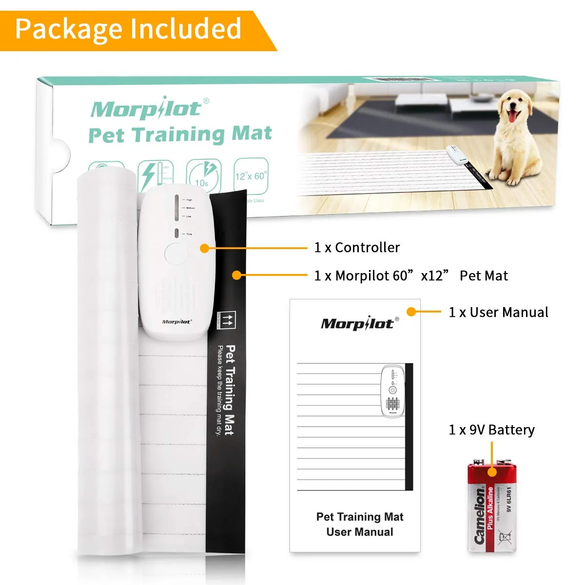 Keenstone™ Pet Training Mat for Off-Limit Areas