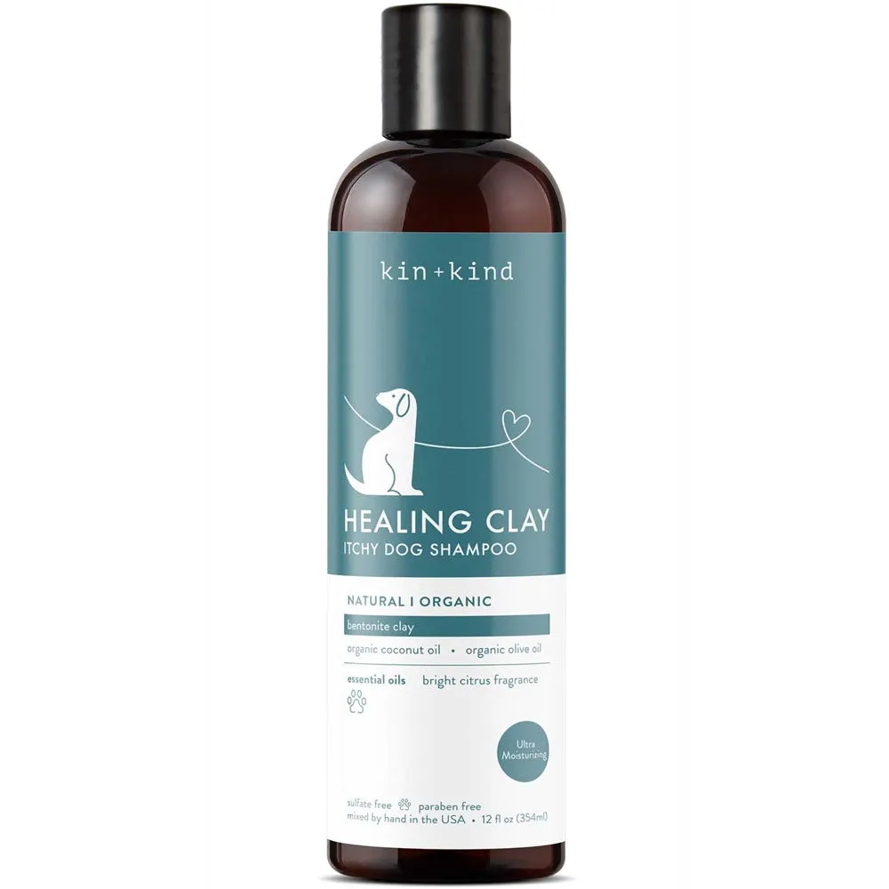 Kin Kind Itchy Dog Natural Tea Tree & Grapefruit Dog Shampoo 12oz