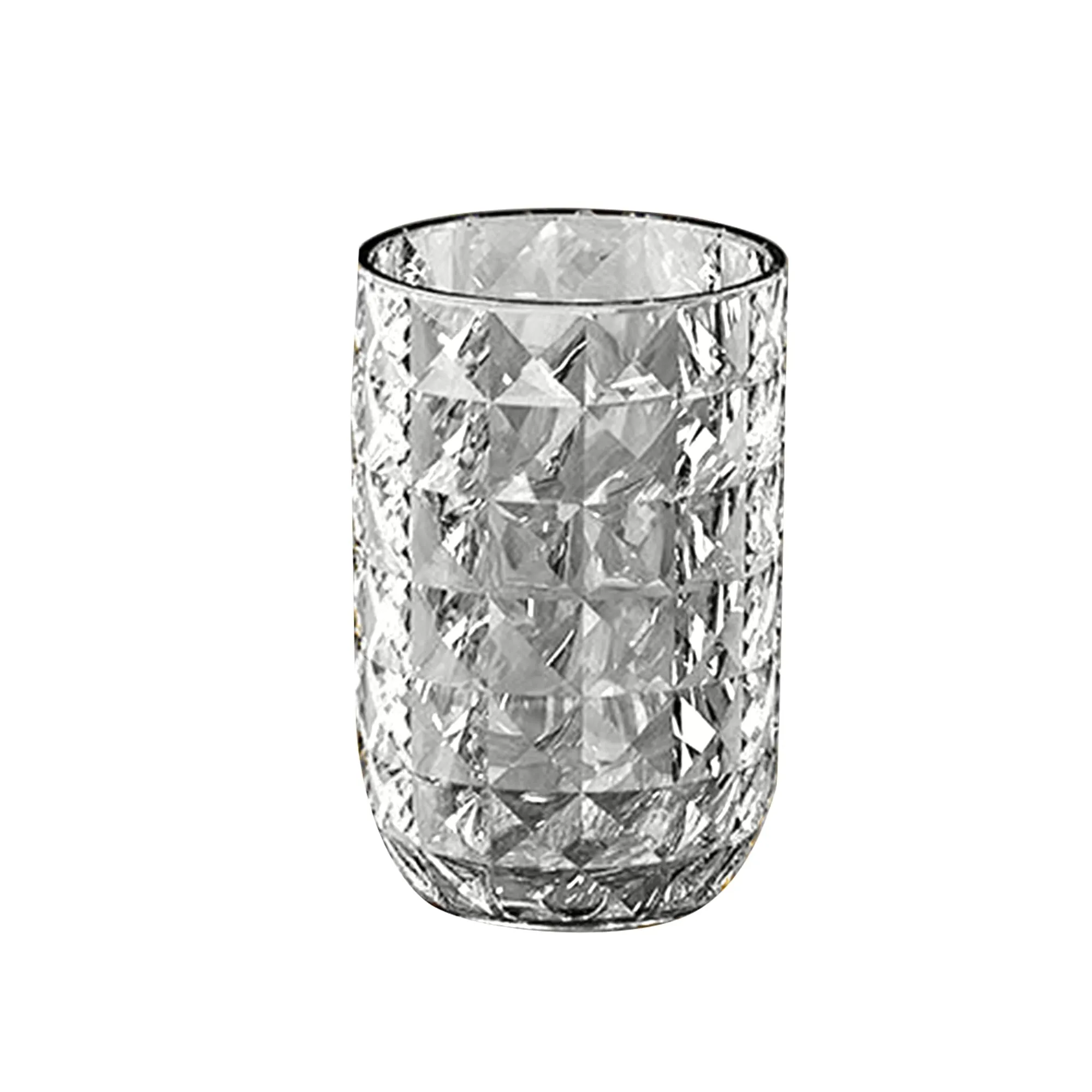Kuber Industries Pack of 2 Toothbrush Cup Holder | for bathroom and Travelling | Dust Proof | YM.6238T | Transparent