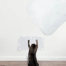 LAMINET The Original Deluxe Cat Wall Scratch Shield - Protect Your Walls with Our Deluxe Heavy-Duty Flexible Cat Scratch Shield - (32L x 16W - INCHES)