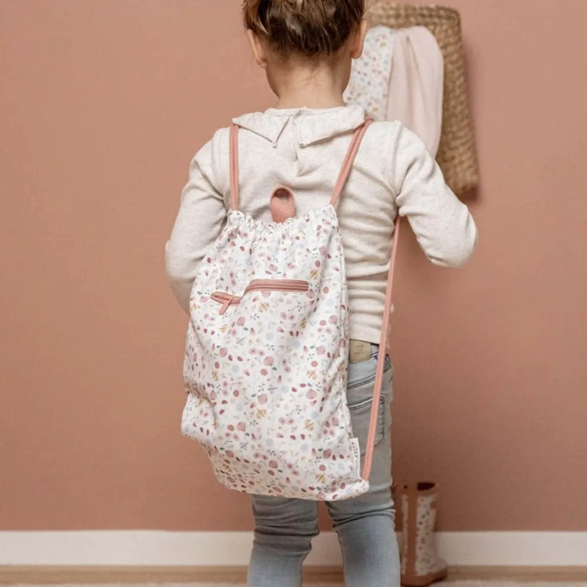 Little Dutch Kids Gym Bag (Flowers & Butterflies)