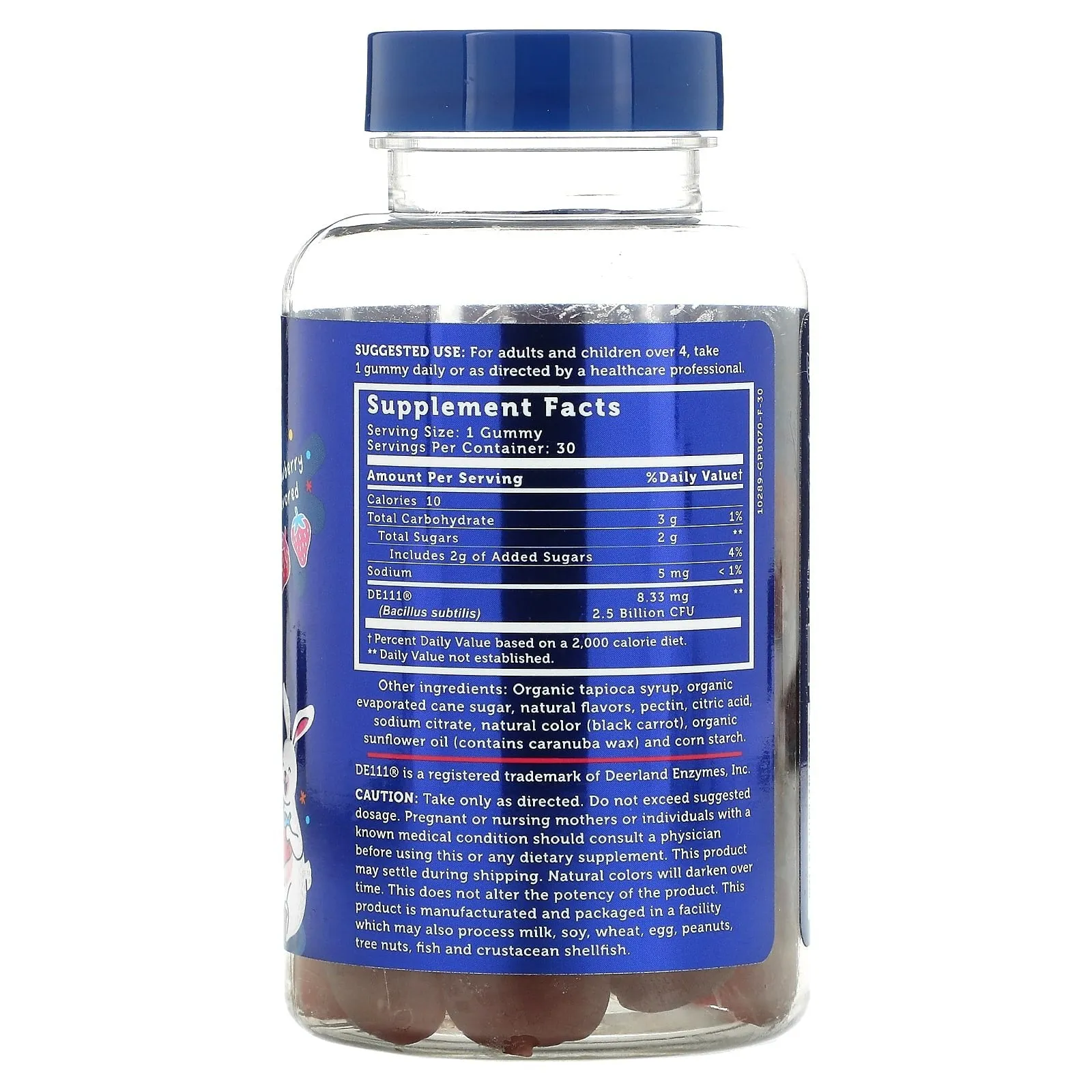 LoveBug Probiotics Children's Probiotics, Strawberry, 30 Chewable Tablets