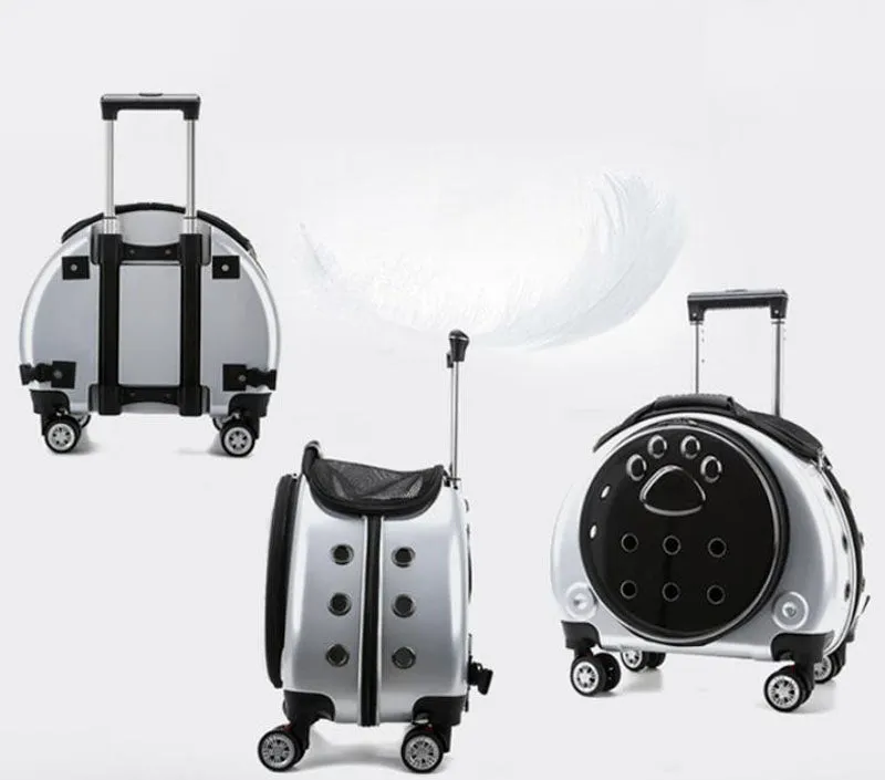 New pet trolley case multifunctional pet backpack