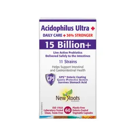 New Roots Acidophilus Ultra 15B (60 vcaps)