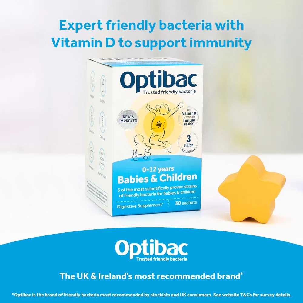 OptiBac For Babies & Children 90 Sachets