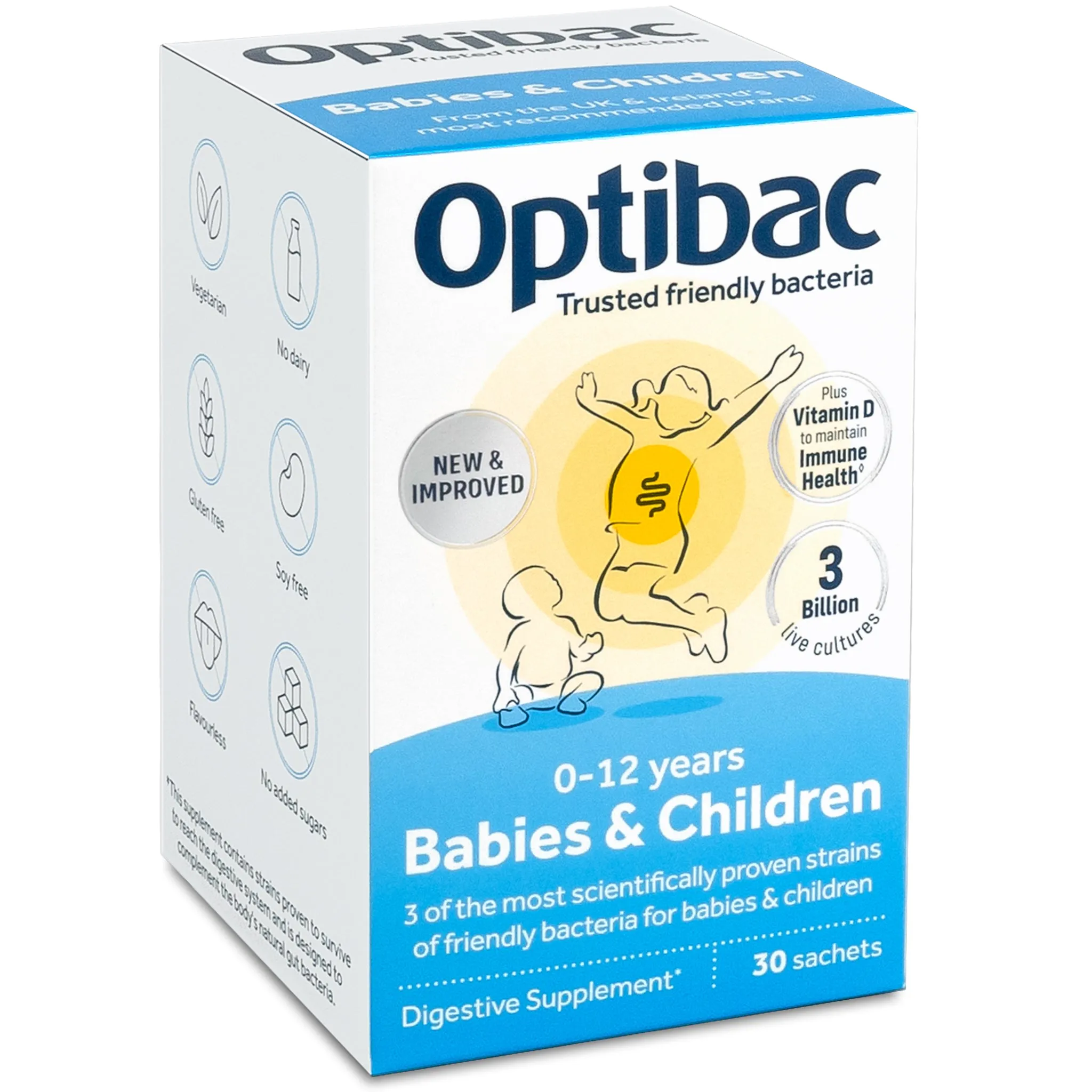 Optibac Probiotics For babies & children 30 sachet