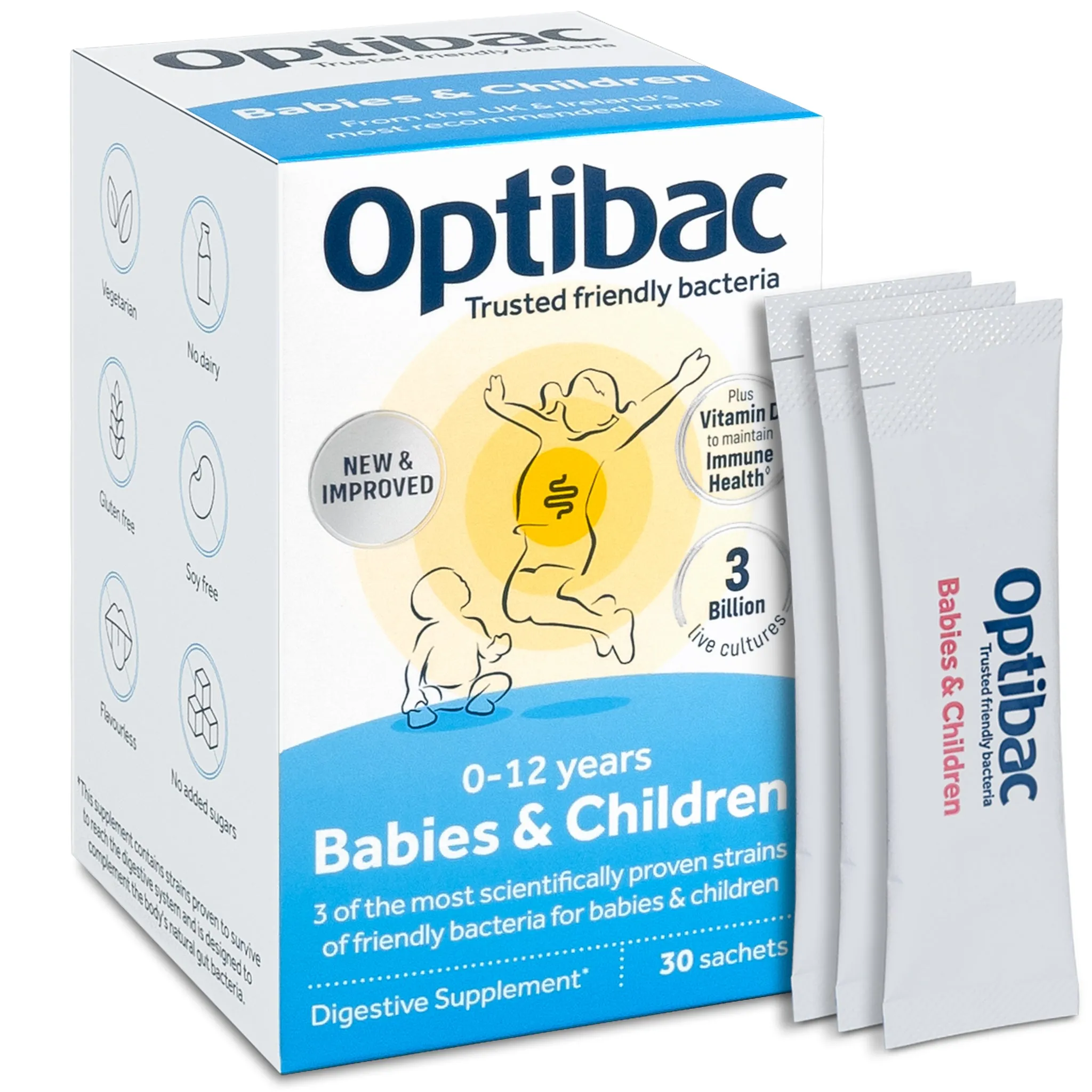 Optibac Probiotics For babies & children 30 sachet