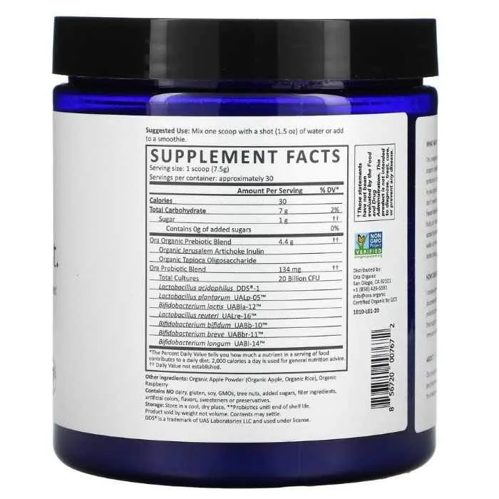 Ora - Trust Your Gut: Probiotics   Prebiotics