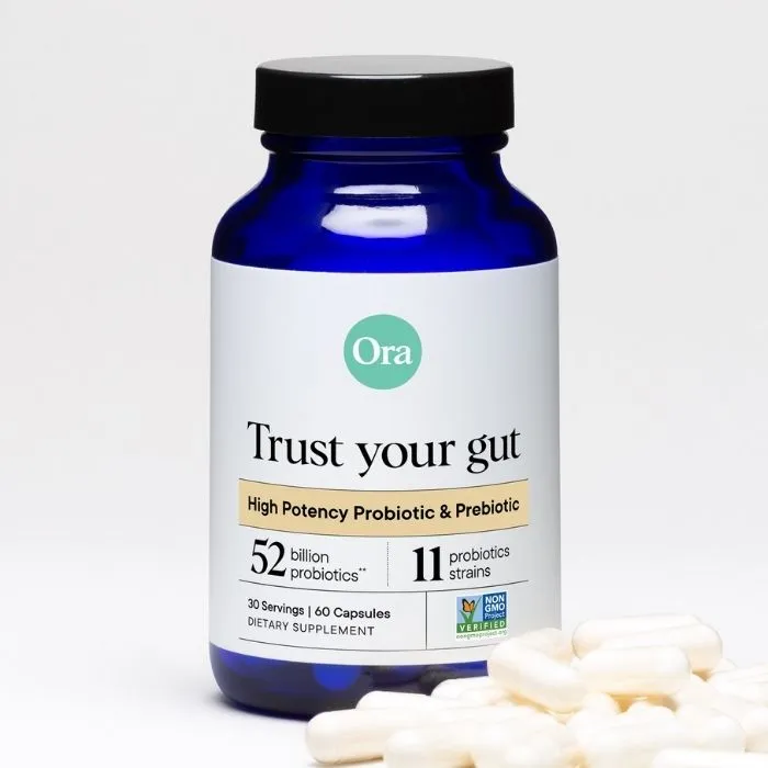 Ora - Trust Your Gut: Probiotics   Prebiotics