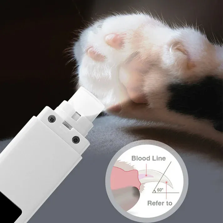 Painless USB Charging Dog Nail Grinders Pet Nail Clippers Dog Cat Nail Grooming Trimmer Tools