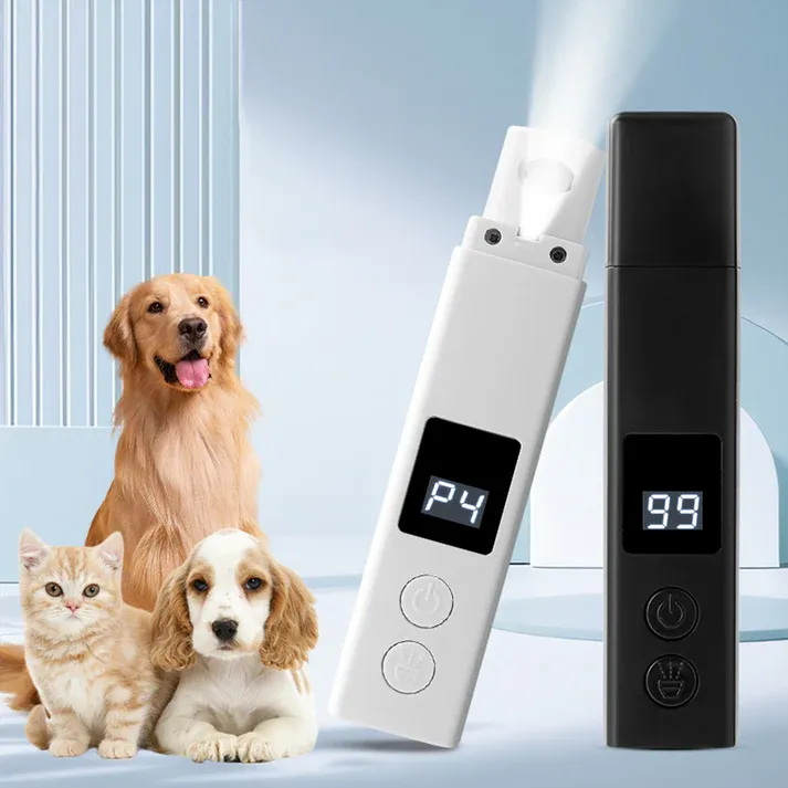 Painless USB Charging Dog Nail Grinders Pet Nail Clippers Dog Cat Nail Grooming Trimmer Tools