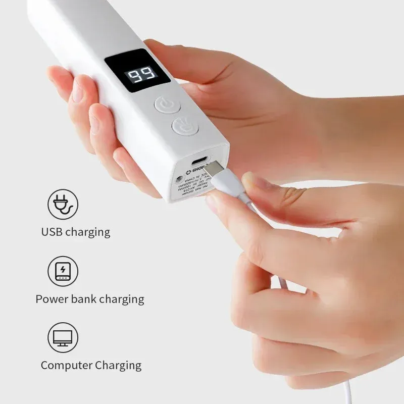 Painless USB Charging Dog Nail Grinders Pet Nail Clippers Dog Cat Nail Grooming Trimmer Tools