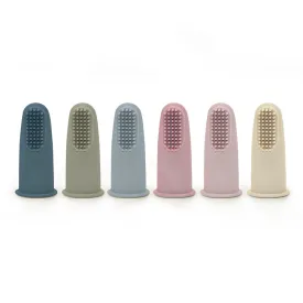PAWS ASIA Manufacturers Custom Food Grade Silicone Portable Dog Dental Care Pet Finger Toothbrush Teeth Cleaning Tool
