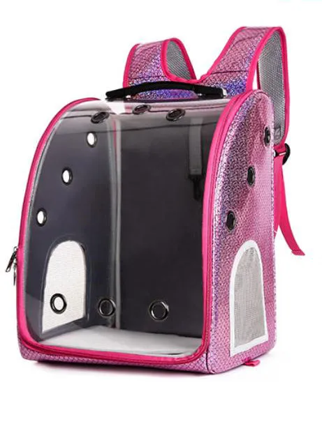 Pet backpack trolley