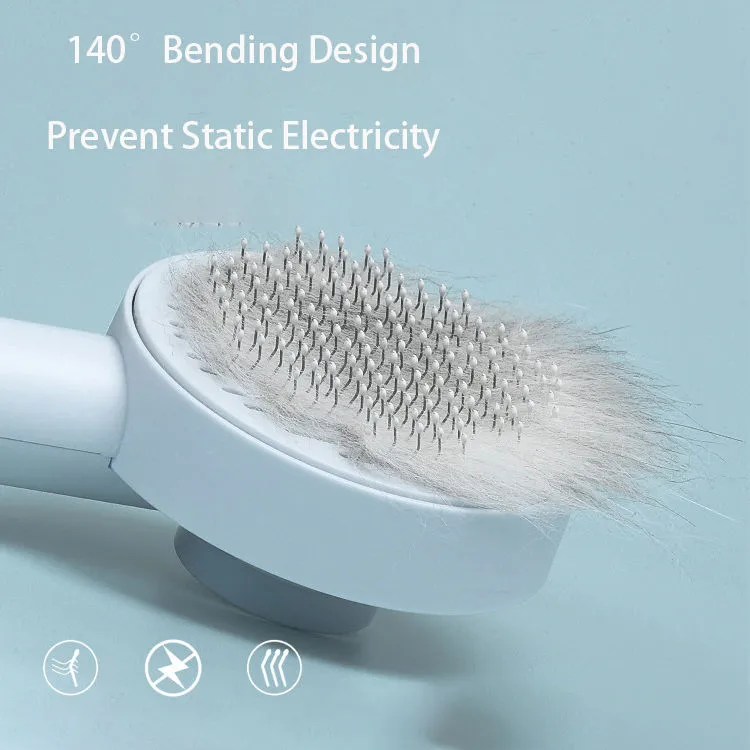 Pet comb cat comb pet brush pet self-cleaning needle comb pet hair remover pet comb