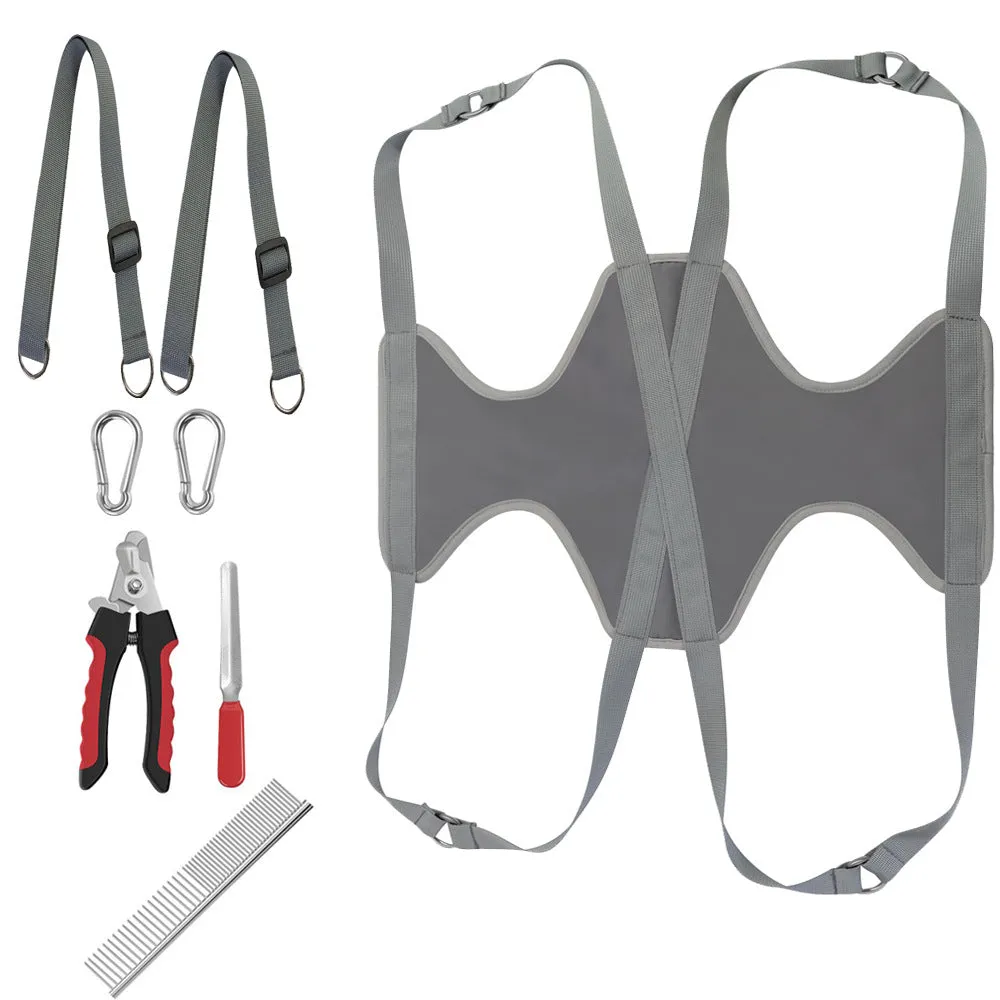 Pet Grooming Hammock for Cats & Dogs