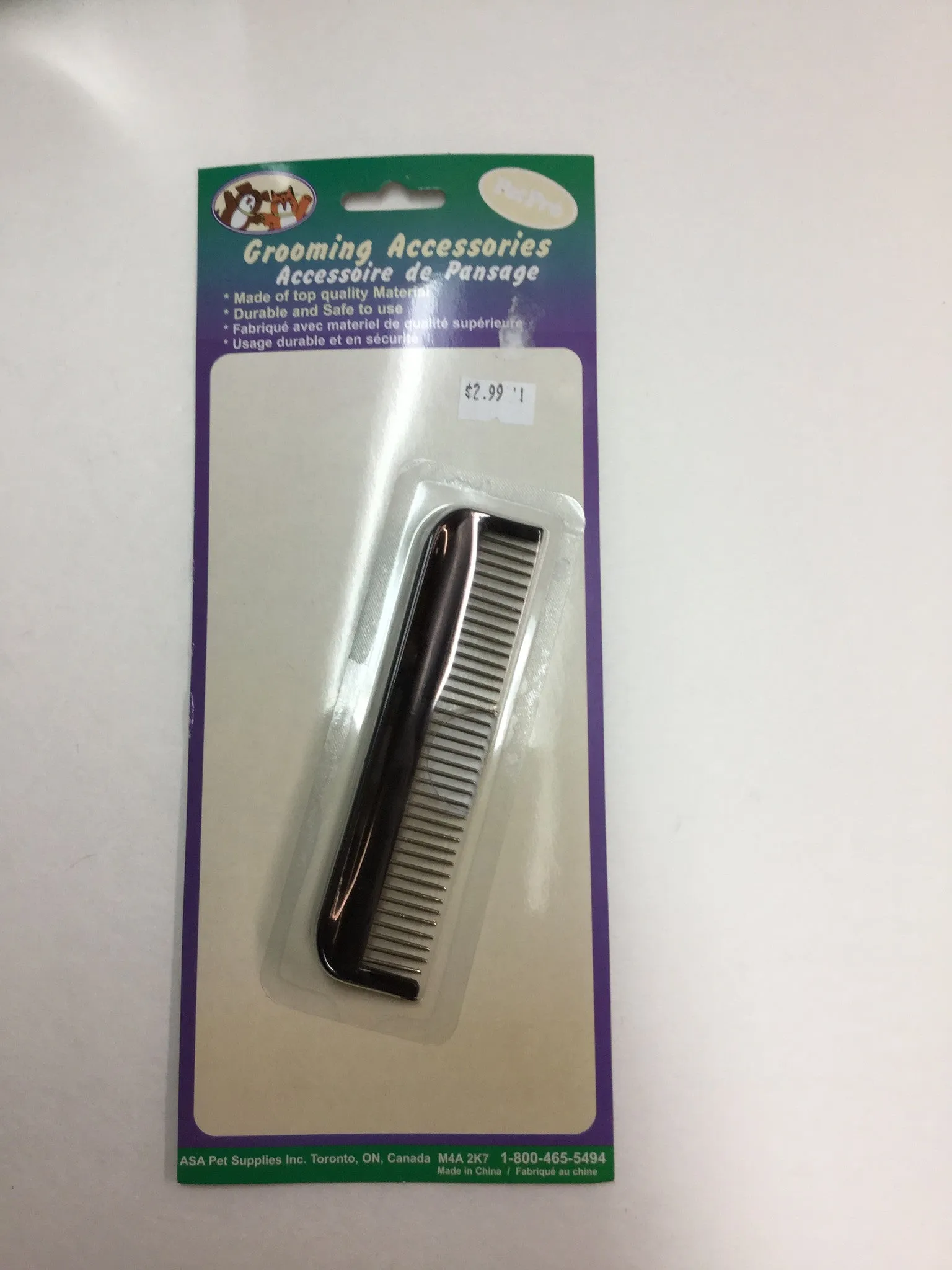 Pet Pro - Straight Comb