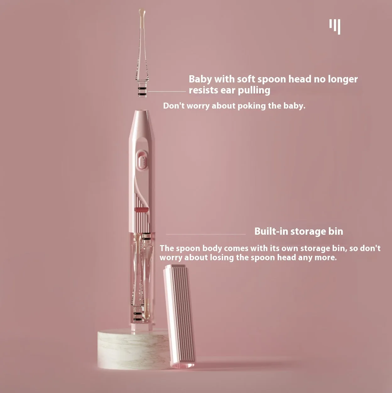 Rechargeable Luminous Ear Cleaning Tool